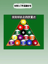 台球怎么摆球，台球摆球规则与方法