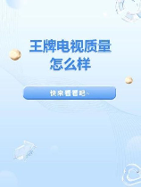 王牌电视怎么样，王牌电视质量评测与技术解析